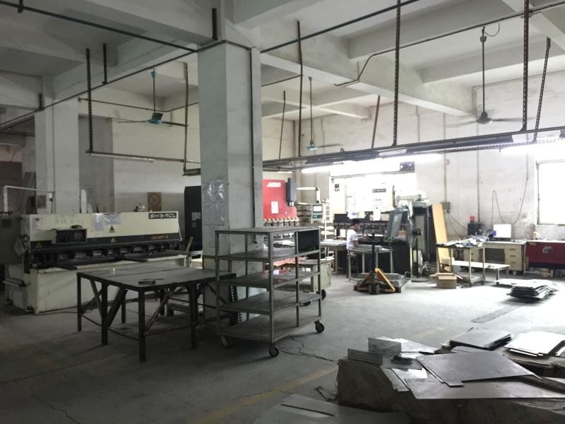 Guangzhou Ansheng Display Shelves Co.,Ltd γραμμή παραγωγής κατασκευαστή